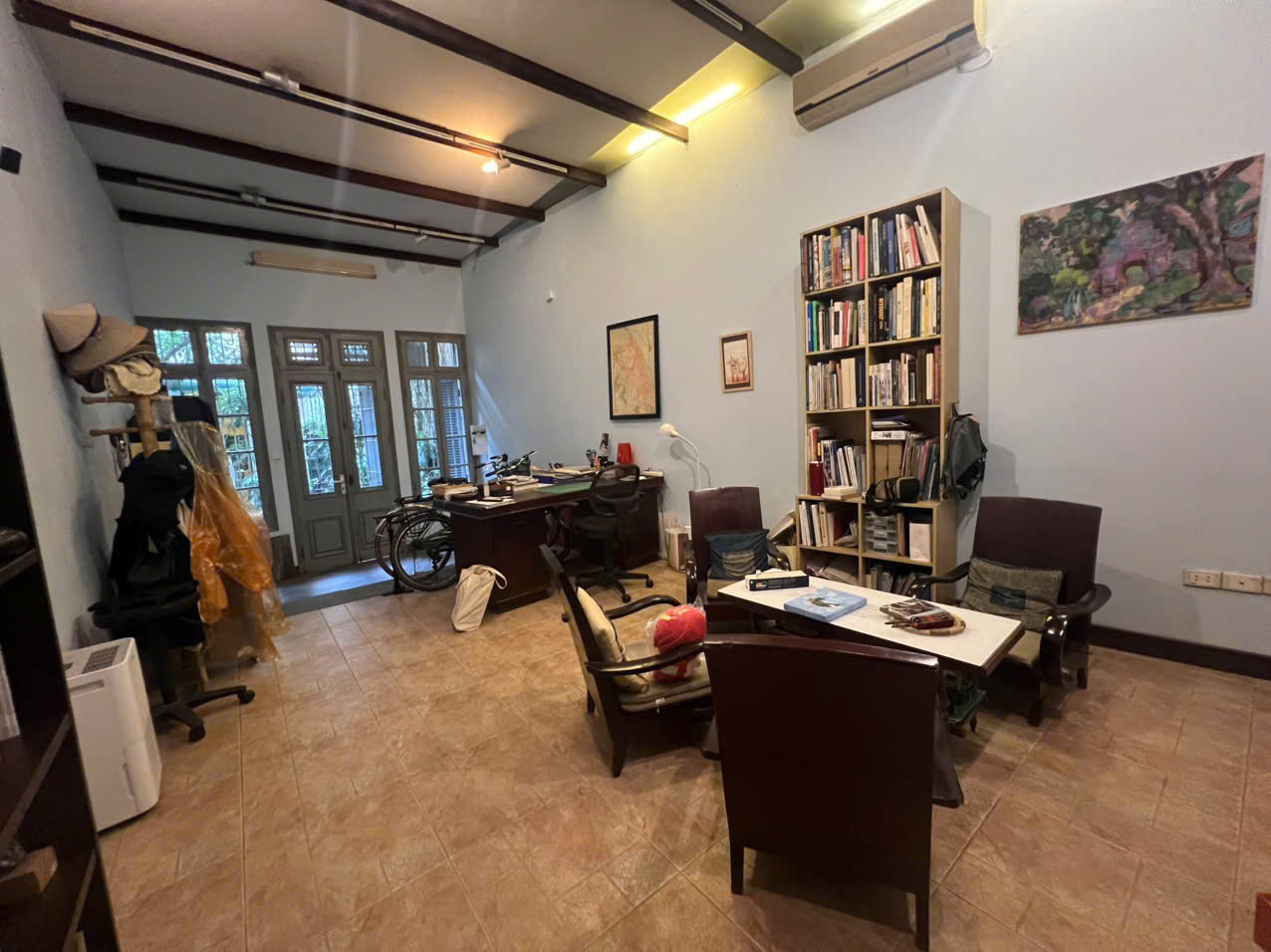 Cho thuê nhà Phố Thi Sách 3 tầng x 100m2, Thiết kế Pháp Cổ, cho ở chuyên gia, Nước ngoài - Ảnh 4